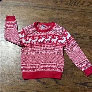 Janie and Jack Reindeer Sweater